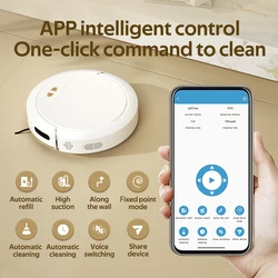 Mi Robot Vacuum Cleaners 4000PA Suction Sweeping Washing Mop APP Smart Planned Home Wireless Cleaner Support Alexa With Google