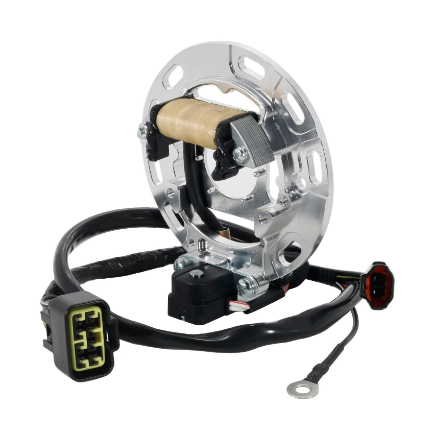 KX65 Magneto-Generator-Statorspule für Kawasaki KX65 KX65A7F KX65CMFNN 2006-2026 Motorradzubehör OEM:21003-0031 – Detail 1