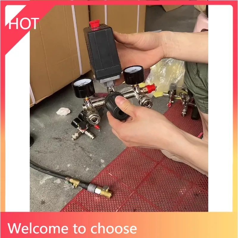 

Клапан регулировки давления для воздушного компрессора, манометры, осветительные аксессуары