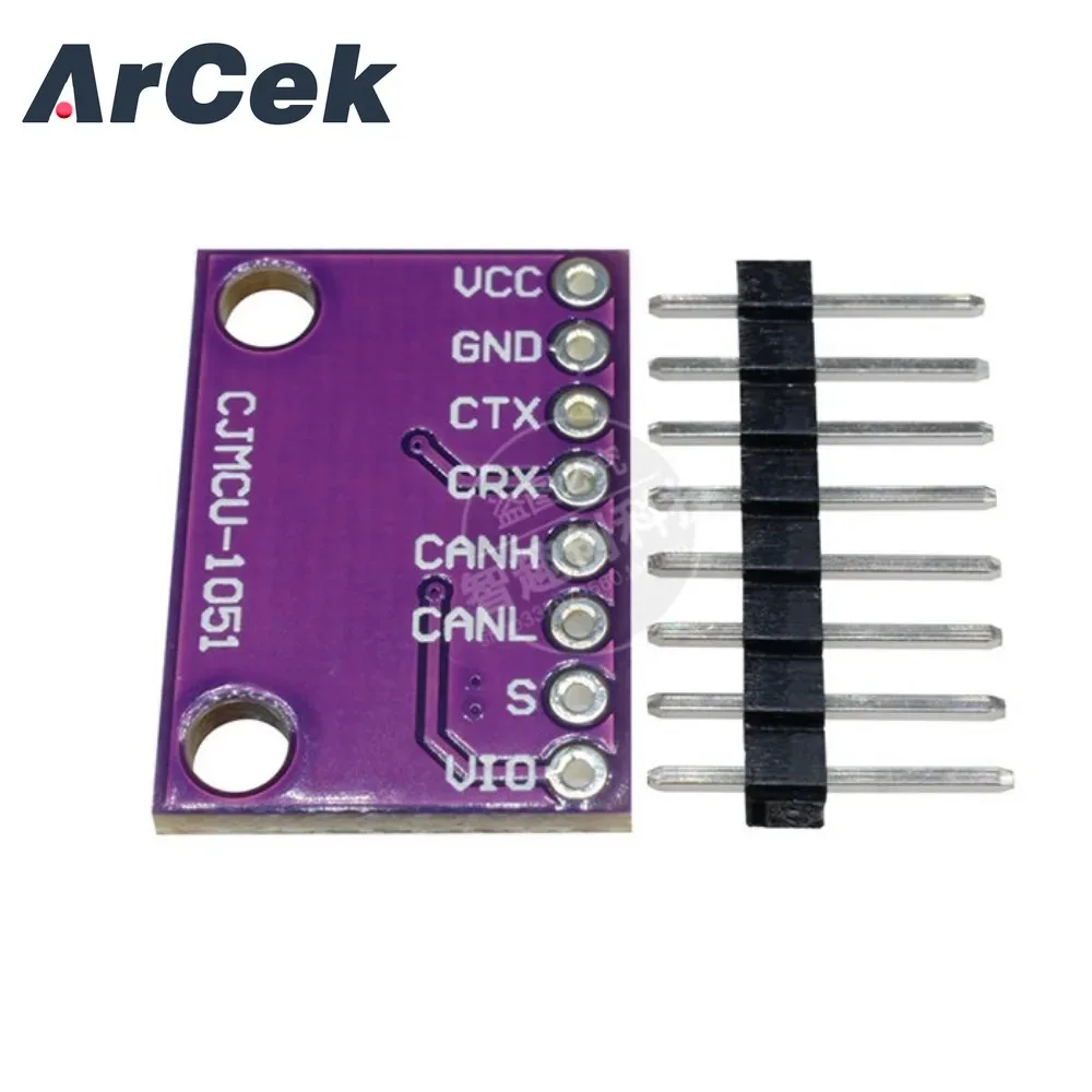 CJMCU CJMCU-1051 TJA1051 High Speed Low Power Consumption CAN Transceiver Board Replace TJA1050 for Arduino Module 3V 5V