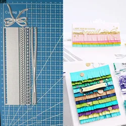 Lucky Goddess Metal Cutting Dies Wrap Around Elements Diy Scrapbooking Photo Album Decorative Embossing Paper Card Crafts