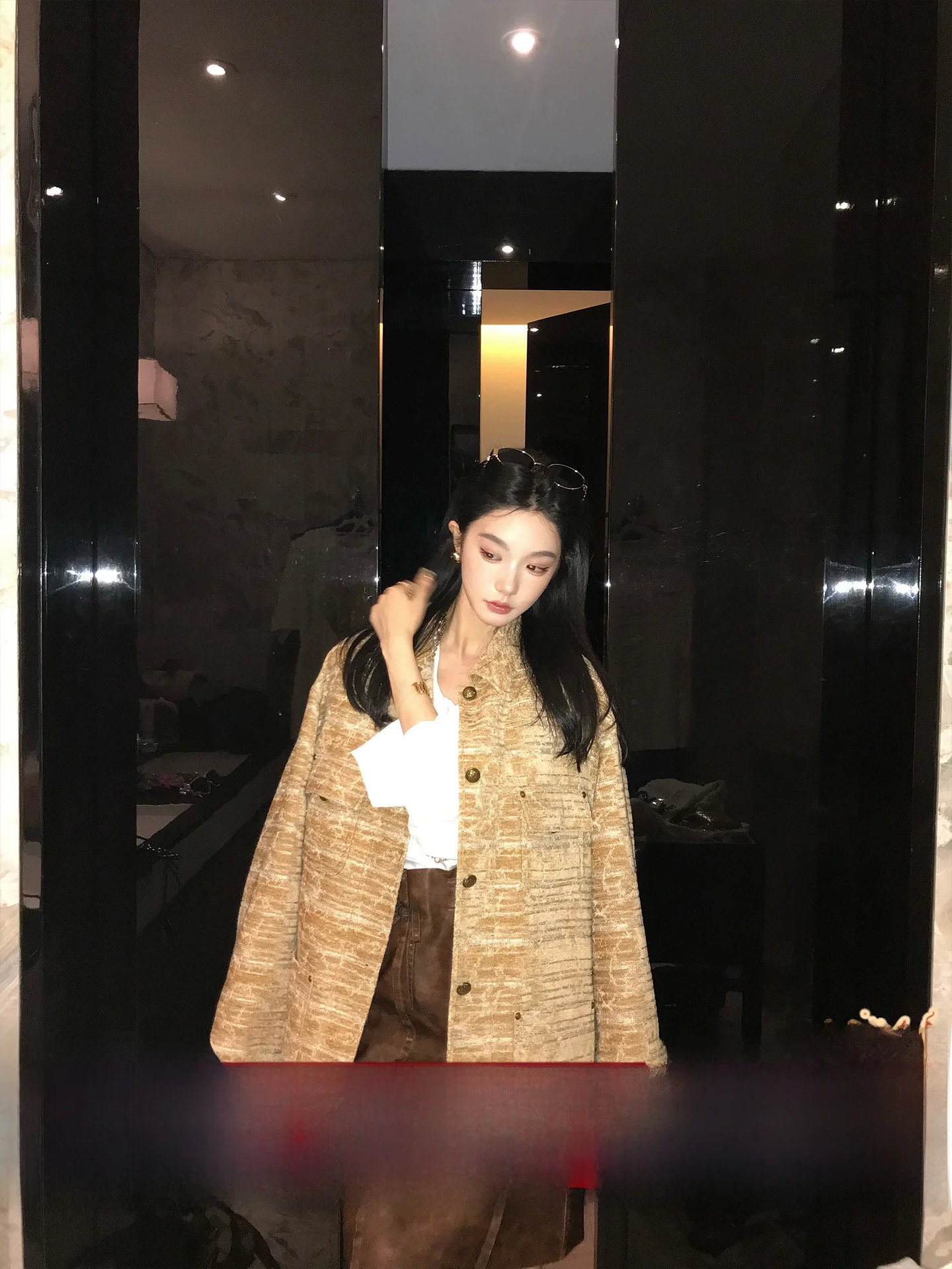 

Женская свободная куртка Ouyang с цветочной вышивкой, винтажный дизайн, повседневная верхняя одежда, осенняя новинка, модное короткое пальто