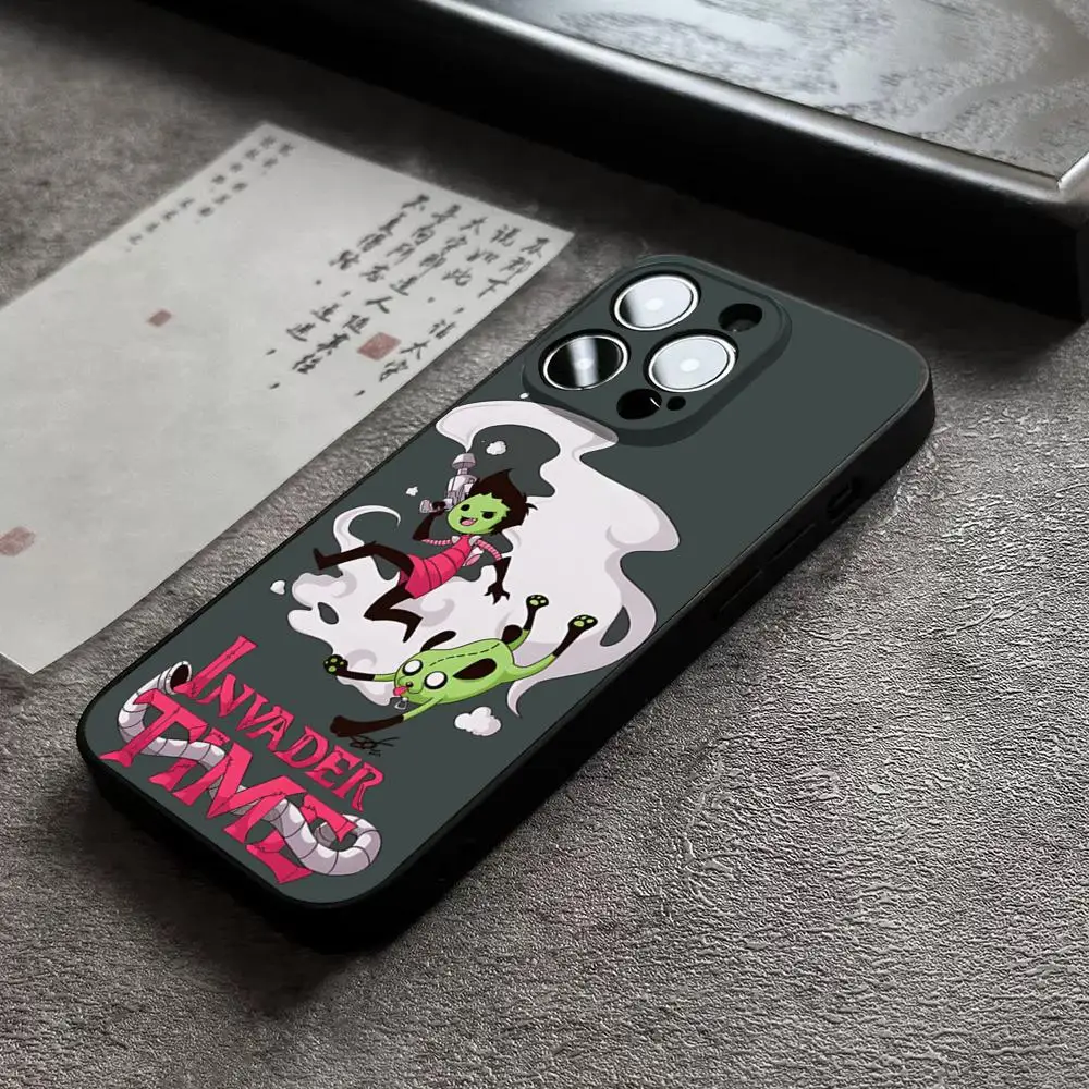 Invader Zim Phone Case for 15 Pro Max iphone 14 Pro Max 12 13 Mini 11 Xr X Xs 8 7 Plus Silicone Back Cover