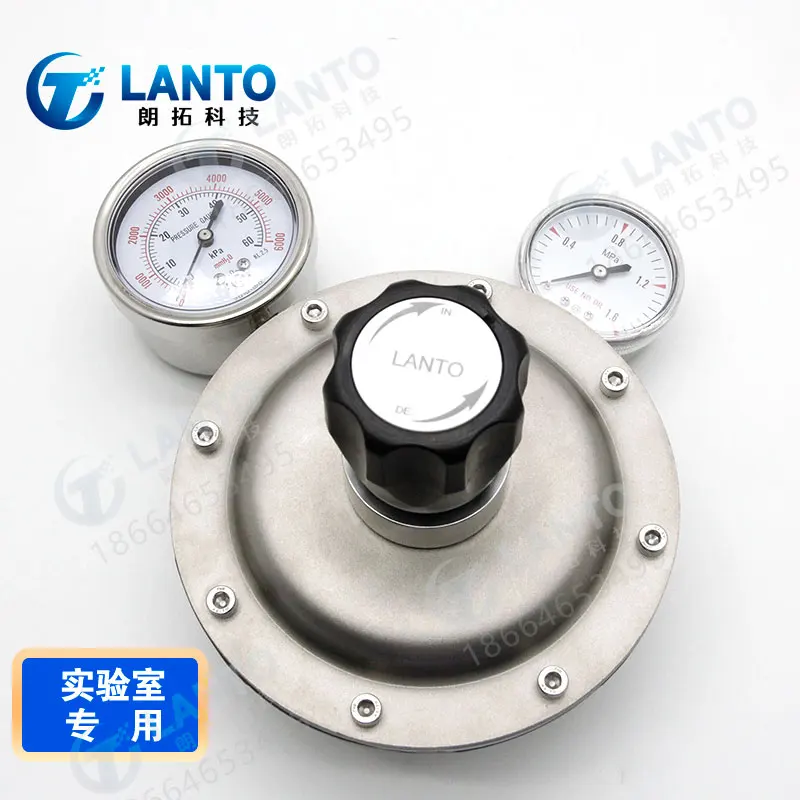 

Micro Pressure Valve Laboratory Pressure Reducing Valve Pressure Gauge Low Pressure 0.03 Pressure Regulating Valve Gas Pipeline