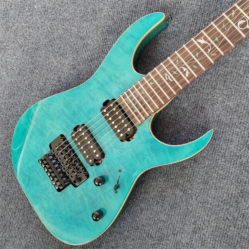 Classic Make 7 String Electric Guitar, Can Be Customized in Any Color, Free Shipping