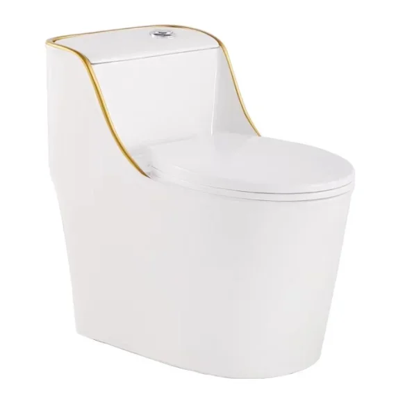 xx-Luxury Bathroom Sanitary Ware Gold Color Gold Decorate WC