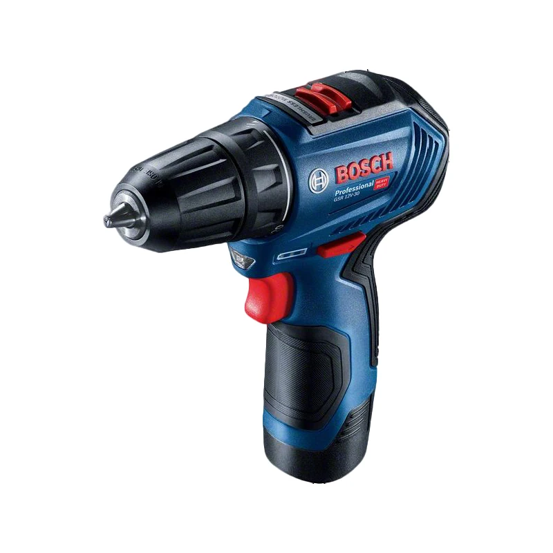 BOSCH GSR 12V-30 Cordless Brushless Compact Drill Driver 12V Electric Screwdriver 1600RPM 30NM Lithium Power Tools