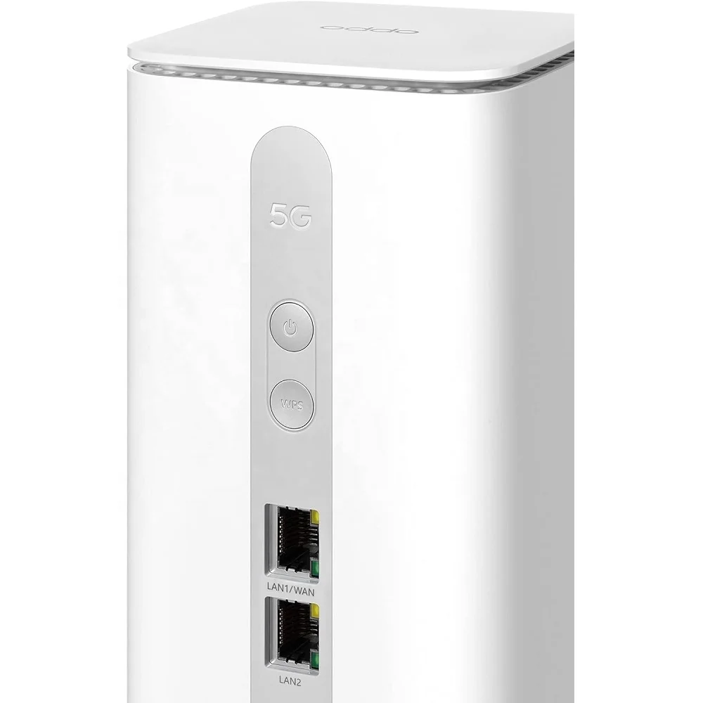 OPPO T1a 5G LTE Cat19 Wifi6 Hotspot AX1800 ما يصل إلى 4.07 جيجابت في الثانية مع فتحة Sim 5G Wifi CPE راوتر مفتوح