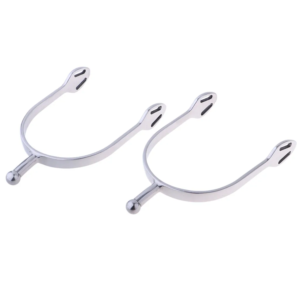 1 Pair Stainless Steel Horse  Equestrian Training Horse Riding