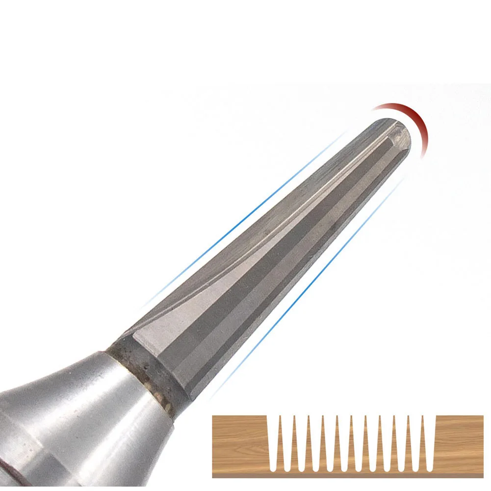 1/2 قطعة قاطعة المطحنة النجارة TCT قاطع الحز الدقة على شكل حرف V أداة لملحقات ثني الخشب #2