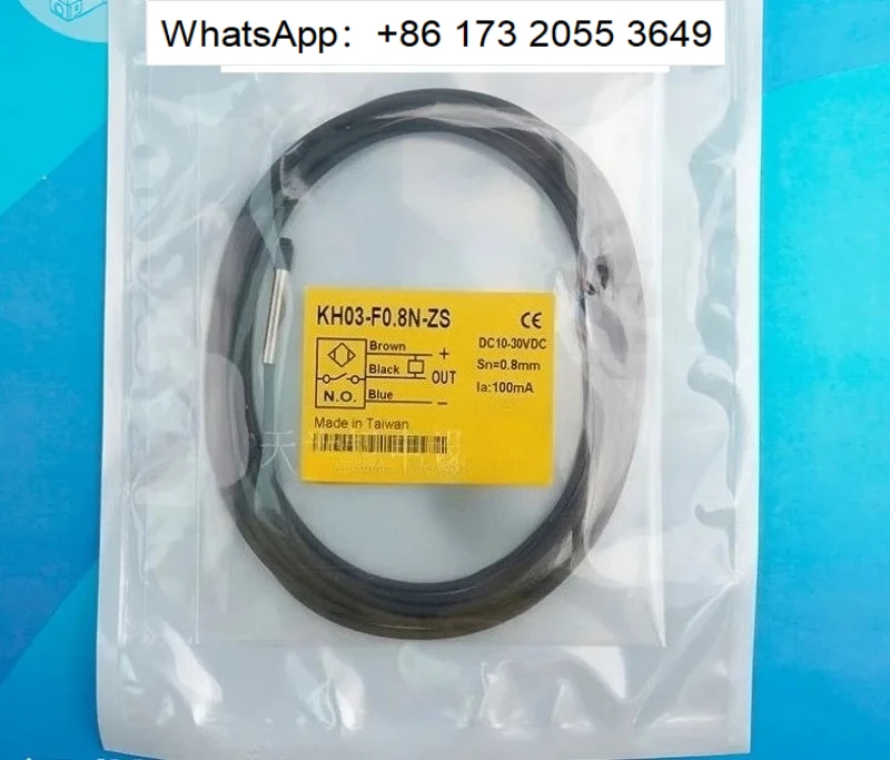 Mini Proximity Sensor KH03-F0.6N-ZS KH03-F0.8N-ZS For Tiny Metal Object Detection