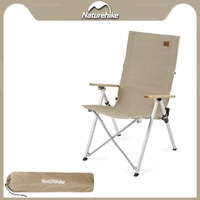 Naturehike Outdoor Folding Chair Portable Aluminum Alloy Adjustable Reclining Camping Fishing Beach Ultralight Chair PNH22JU007