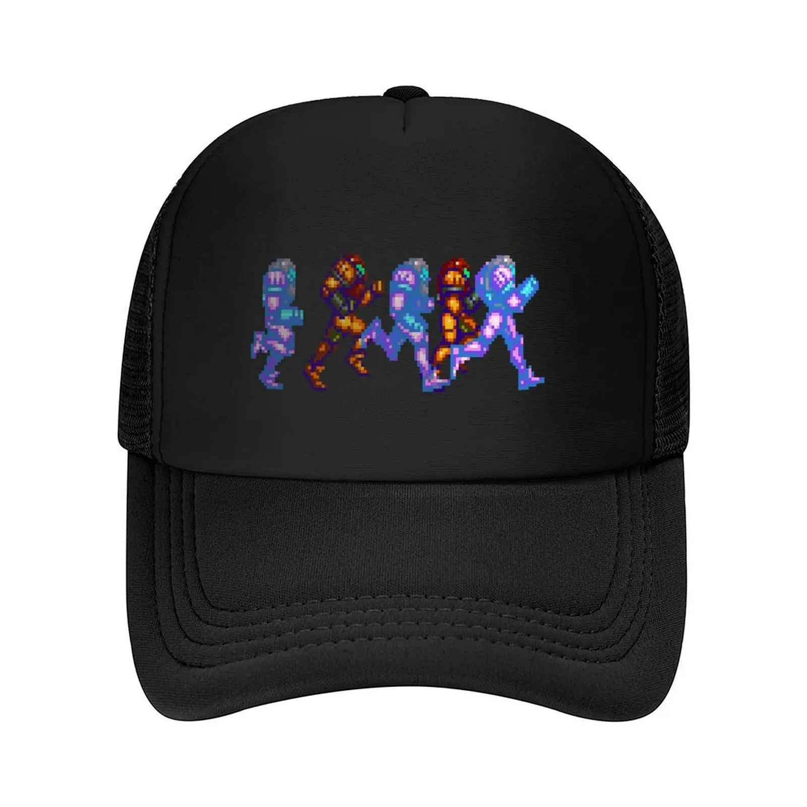 

Super Metroid - Samus Aran speed booster Baseball Cap Hip Hop dad hat Hat Beach Trucker Hat Golf Women Men's