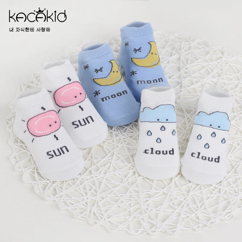 

New Spring And Autumn Baby Socks Newborn Boys & Girls Cute Toddler Anti-slip Socks Cartoon Unisex Kid Cotton Socks 0 - 24 Months