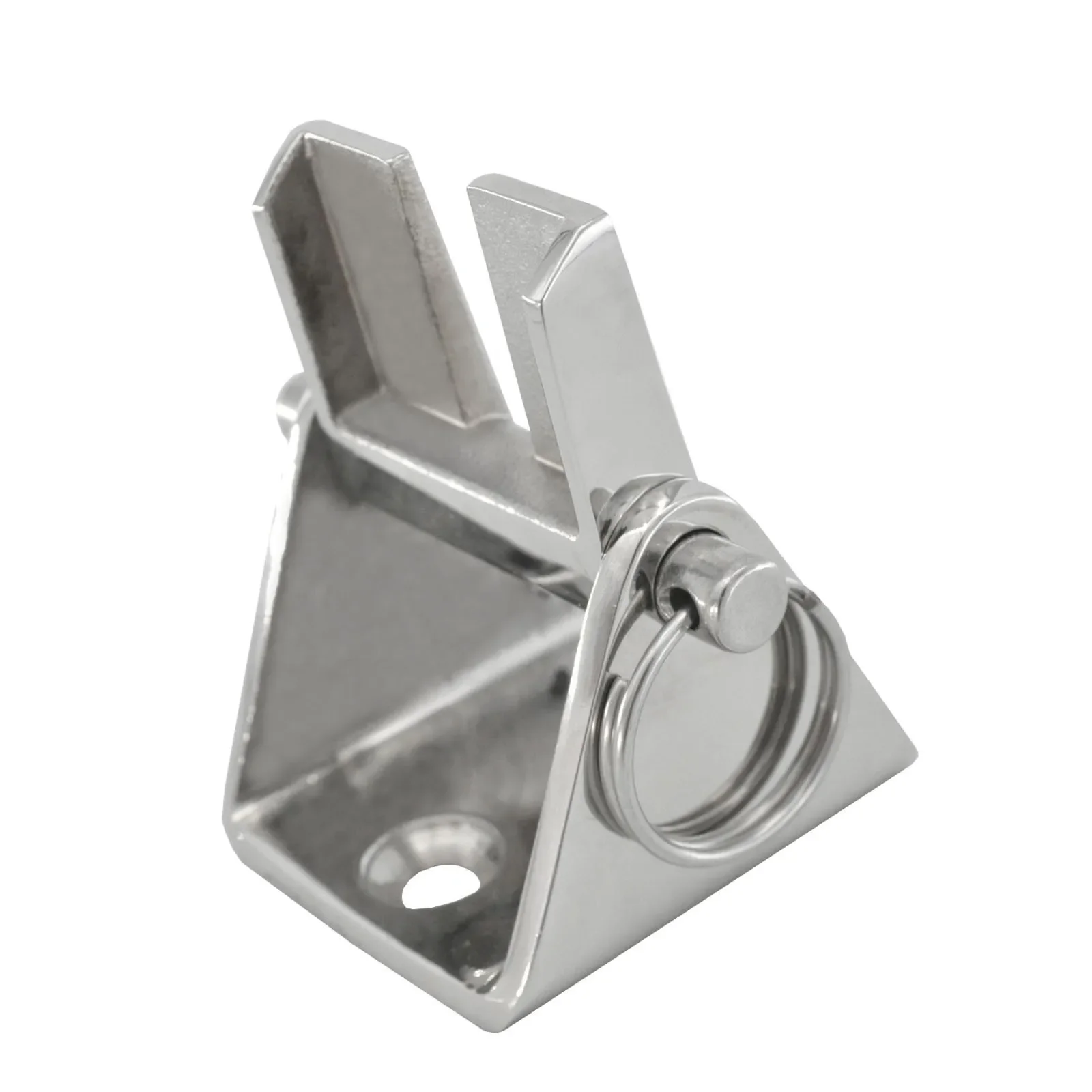 

Stainless steel boat anchor chain stopper cable pile, surface polishing of marine yacht hardware fittings