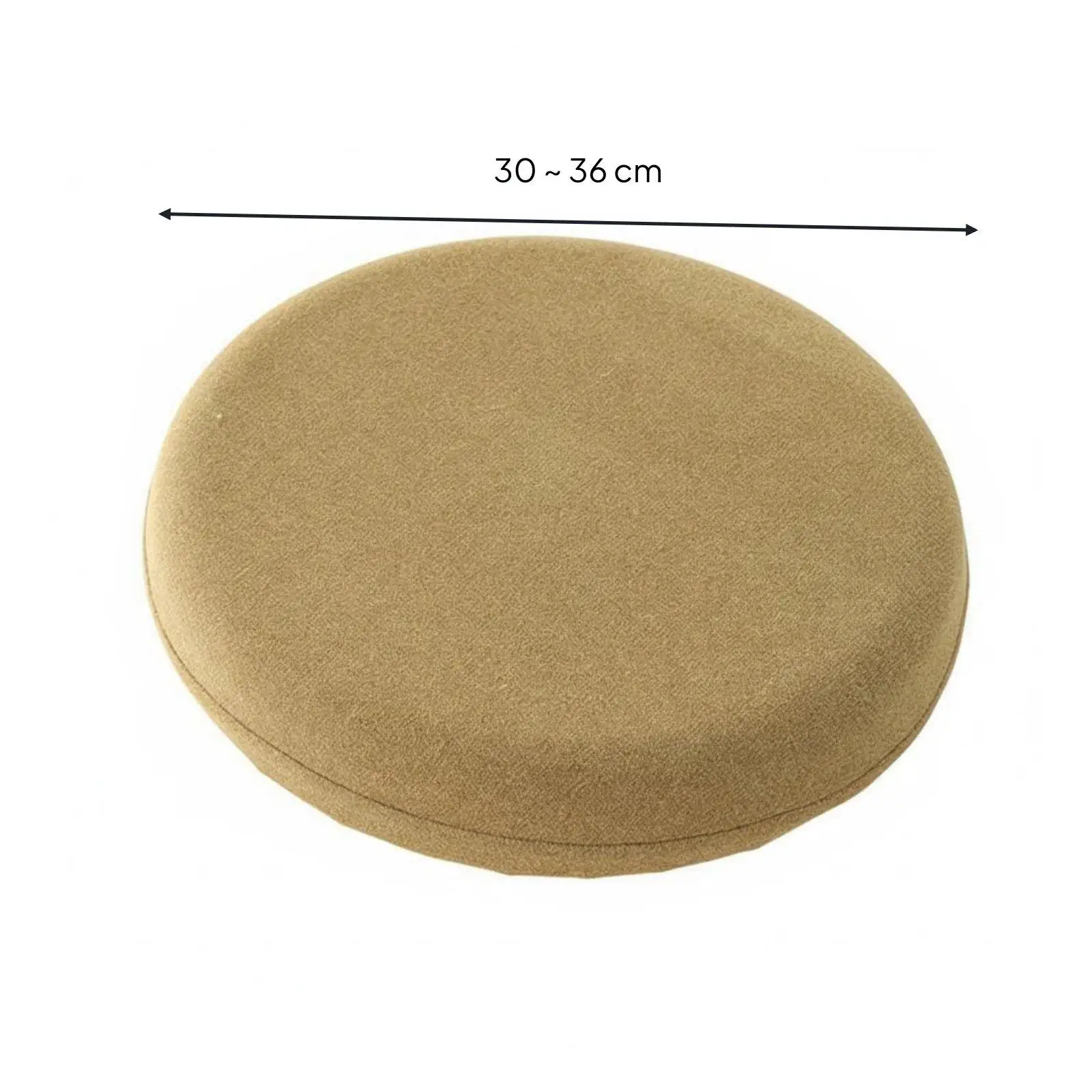 Premium Polyester Stool Cover Snug Fit Round Seat Protector for Bar Chairs Dining Furniture Shield Against Dust Stains for Home