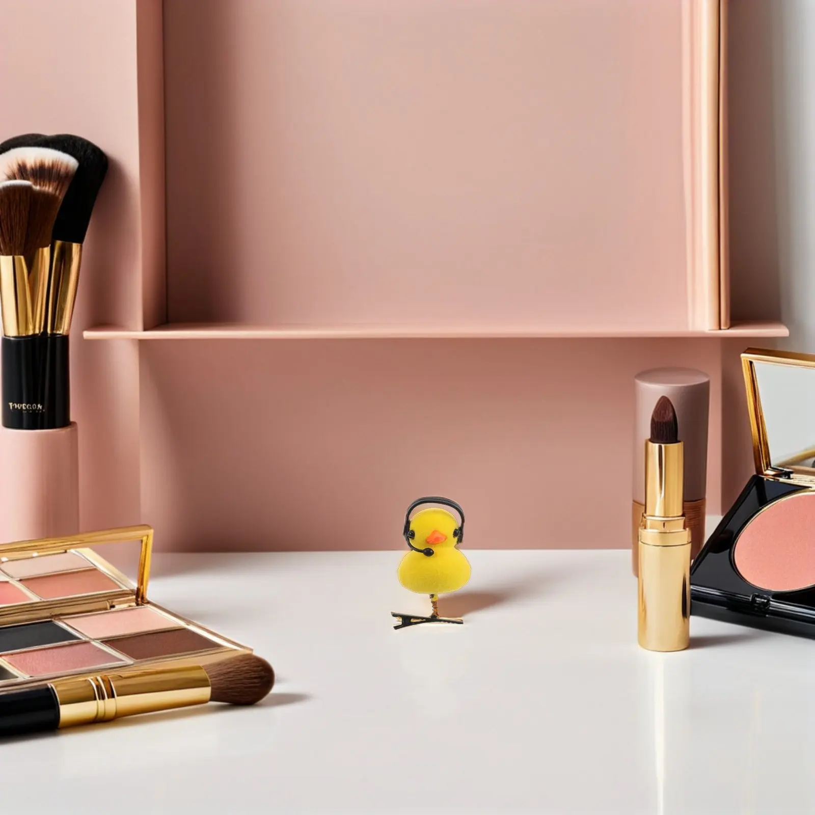 

15Pcs Yellow Duck Hair Clips Cartoon Animal Hairpin Lovely Cute Hair Barrettes for Women Comfortable Lightweight Holiday