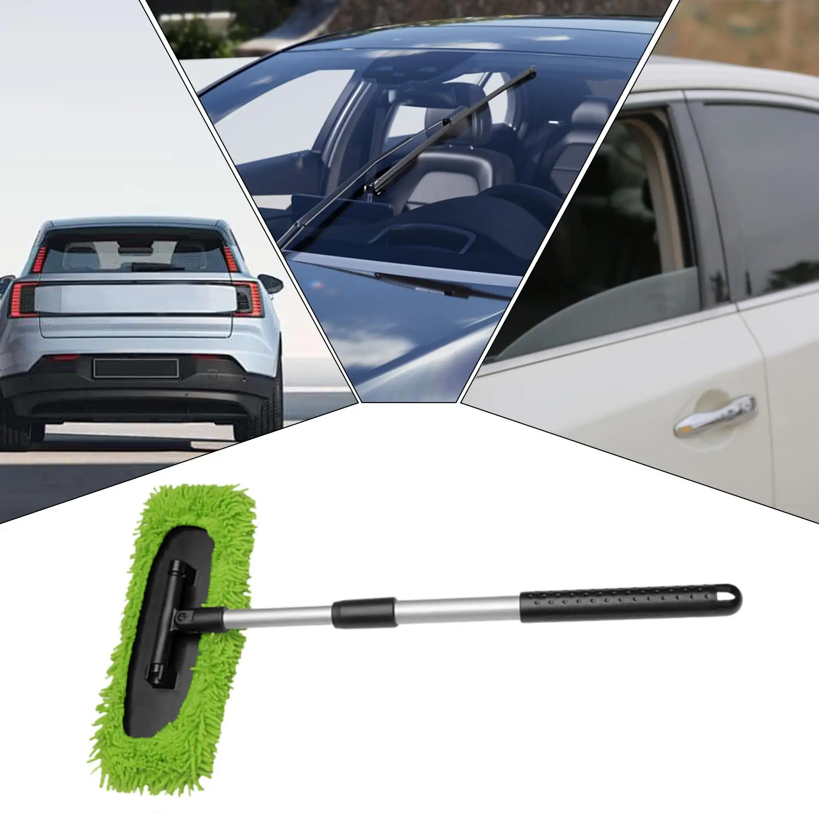 

Windshield Cleaner Frost Removal Telescopic Car Mop To Wash Car For Cleaning Wash Glass Automotive Detailing Truck Floors Window