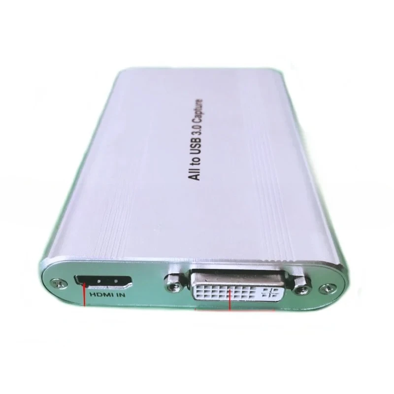 UB760 full-port USB3.0 HD HDMI/DVI/SDI/VGA network live broadcast capture card driver-free 1080P, support UVC, UAC protocol