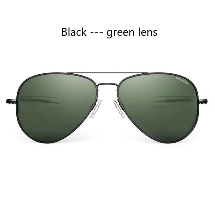 RE Sonnenbrille Mann Amerikanische Armee Militär Luftfahrt Pilot Sonnenbrille Glaslinse Frau Luxusmarke Vintage Metall Titan Rahmen – Detail 15