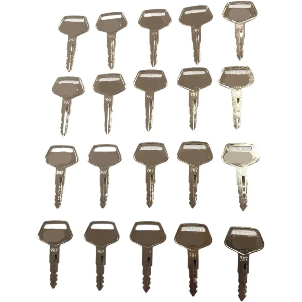 

20pc for KOM/atsu Heavy Equipment 787 Key Excavator Dozer Loader Backhoe Starter