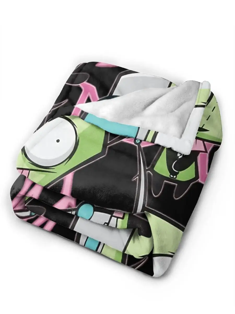 الغزاة زيم بطانية قطيفة لينة الفانيلا رمي للأطفال مخصص DIY ديكور المنزل المفرش هدية #2