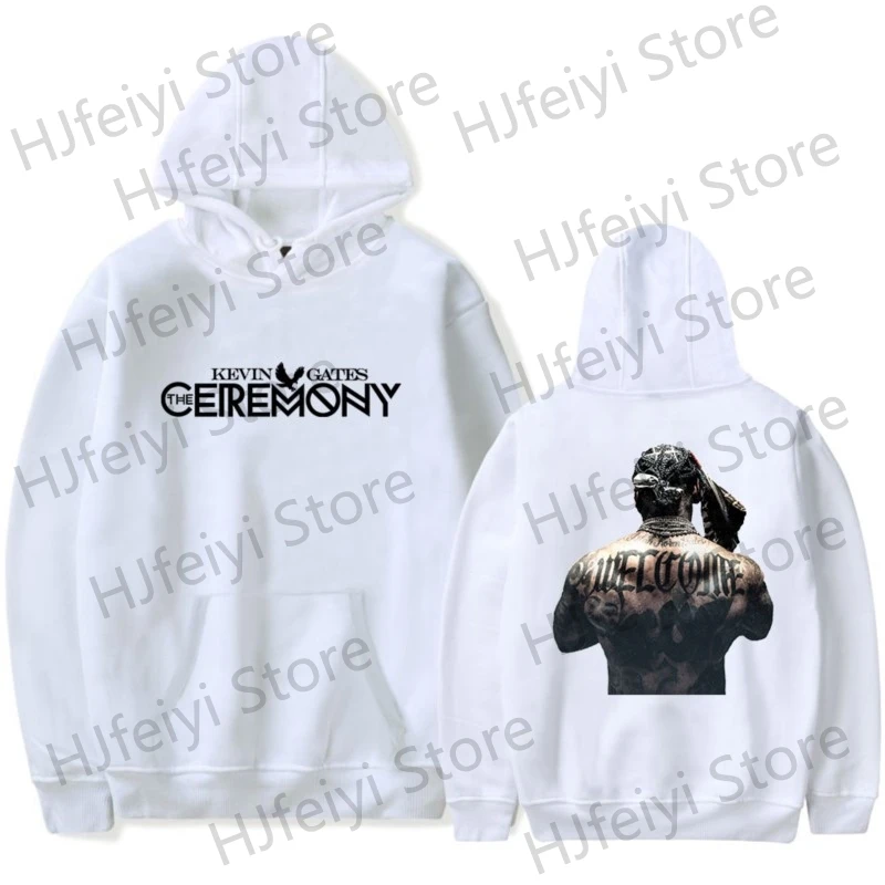 Kevin Gates Hoodies Merch Winter For Men/Women Unisex Casuals Rapper Fashion Long Sleeve Sweatshirt Streetwear Hooded