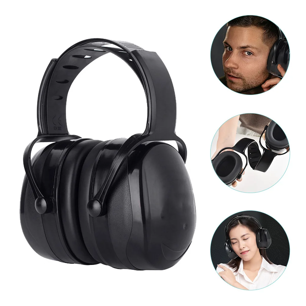 

1 Pair Kids Ear Protection Earmuffs Lightweight Abs Sponge Noise Reduction Headphones For Children Soundproof Anti Noise