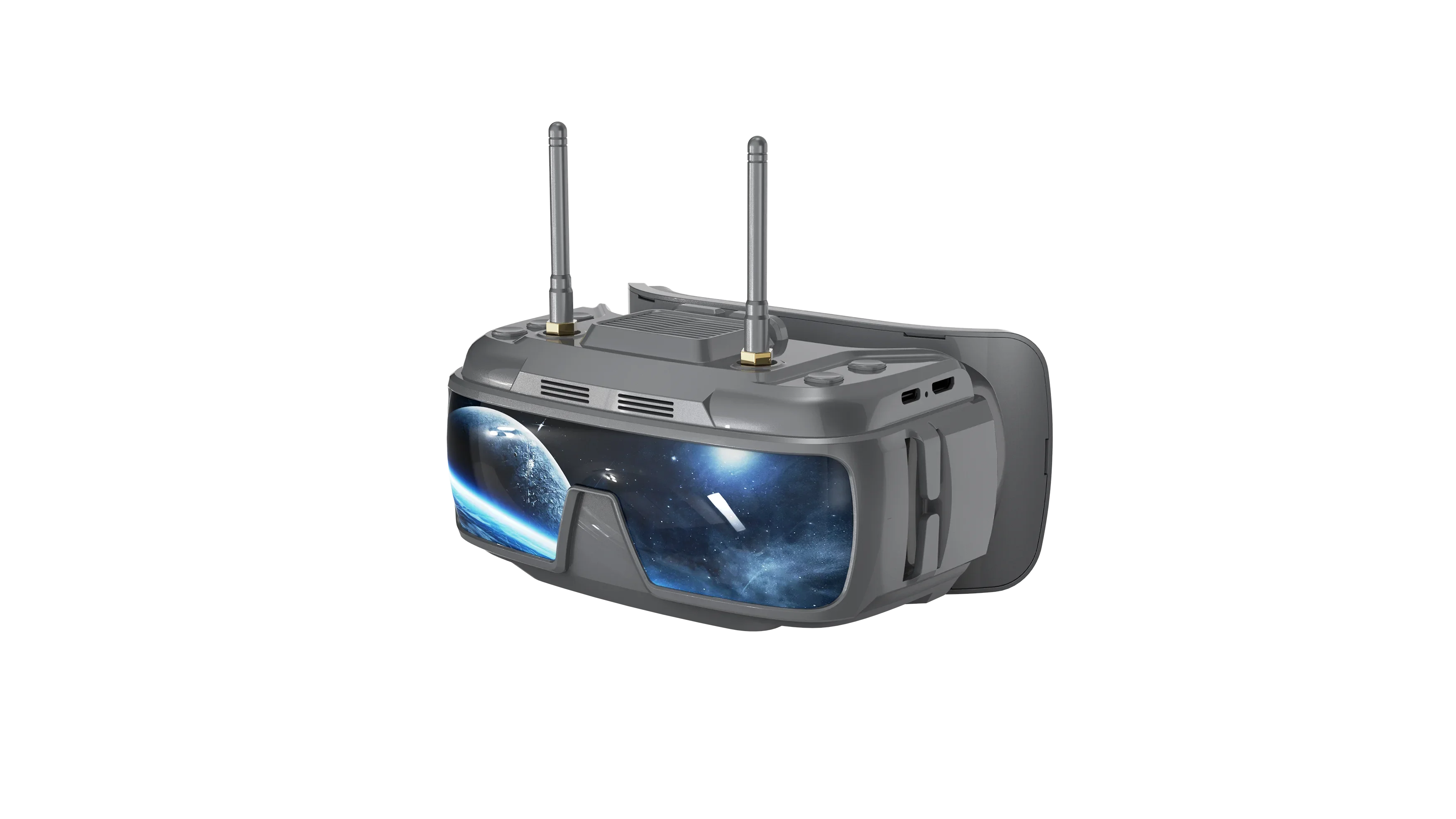 New refractive optical path design, small size and light weight ,1024*600 High definition, VR200 3.5 inch FPV Goggle for Drone