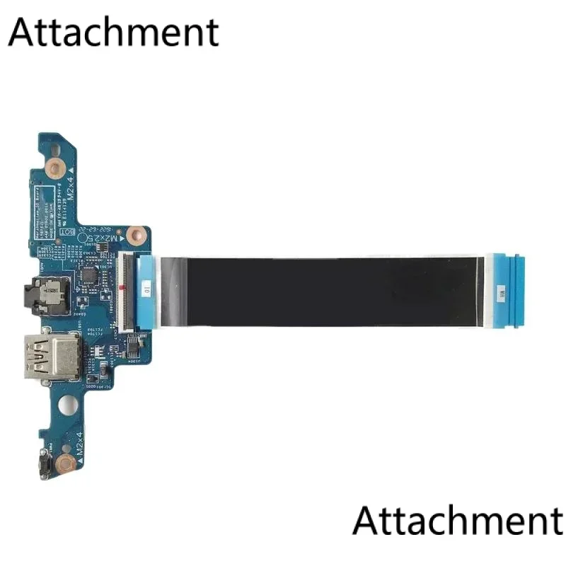 LSC for HP Envy x360 15t-aq2 M6-AQ laptop USB power button board with cable 856808-001 15875 1 15875-2 100% test