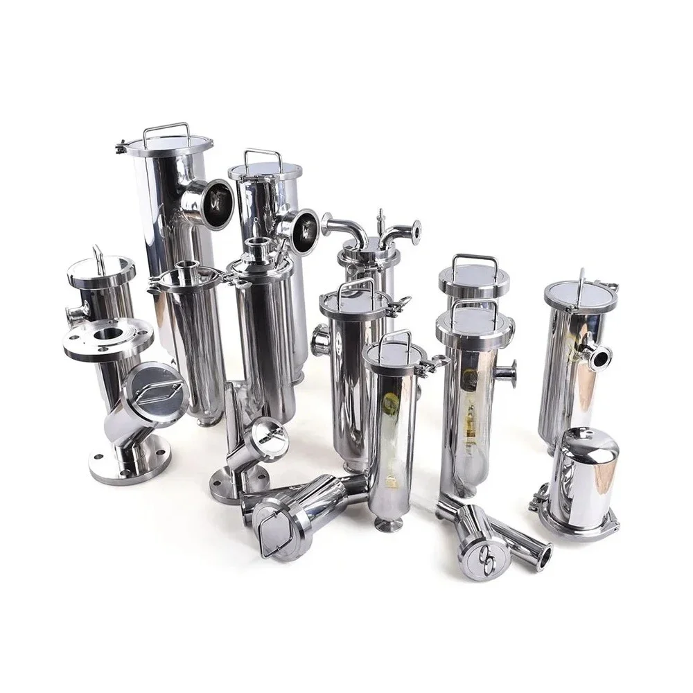 

Tri-clamp Connection Stainless steel Soy milk Dairy Line sterilizing filter