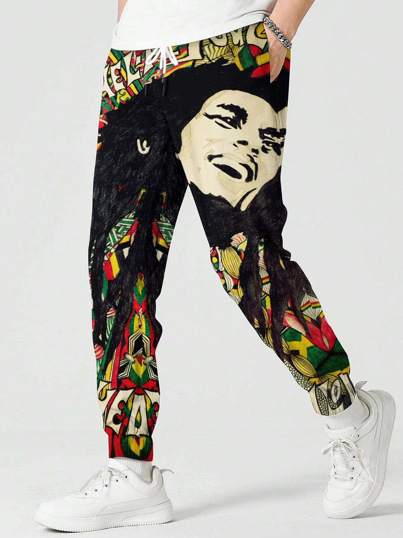 Reggae Creator Bob Marley Graphic Printed Trousers Men Sweatpant Casual Male Female Sport Pants Outdoor Streetwear Jogging Pants