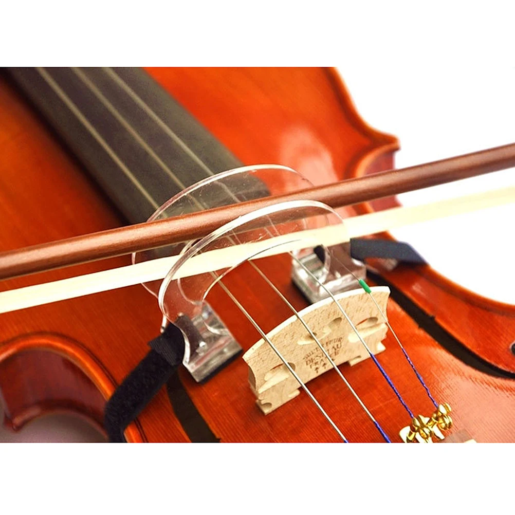 

Violin Bow Straightener Tool 1/2 Size Transparent For Beginner Practice Self-Bowing Guide Lightweight Violin Straighten