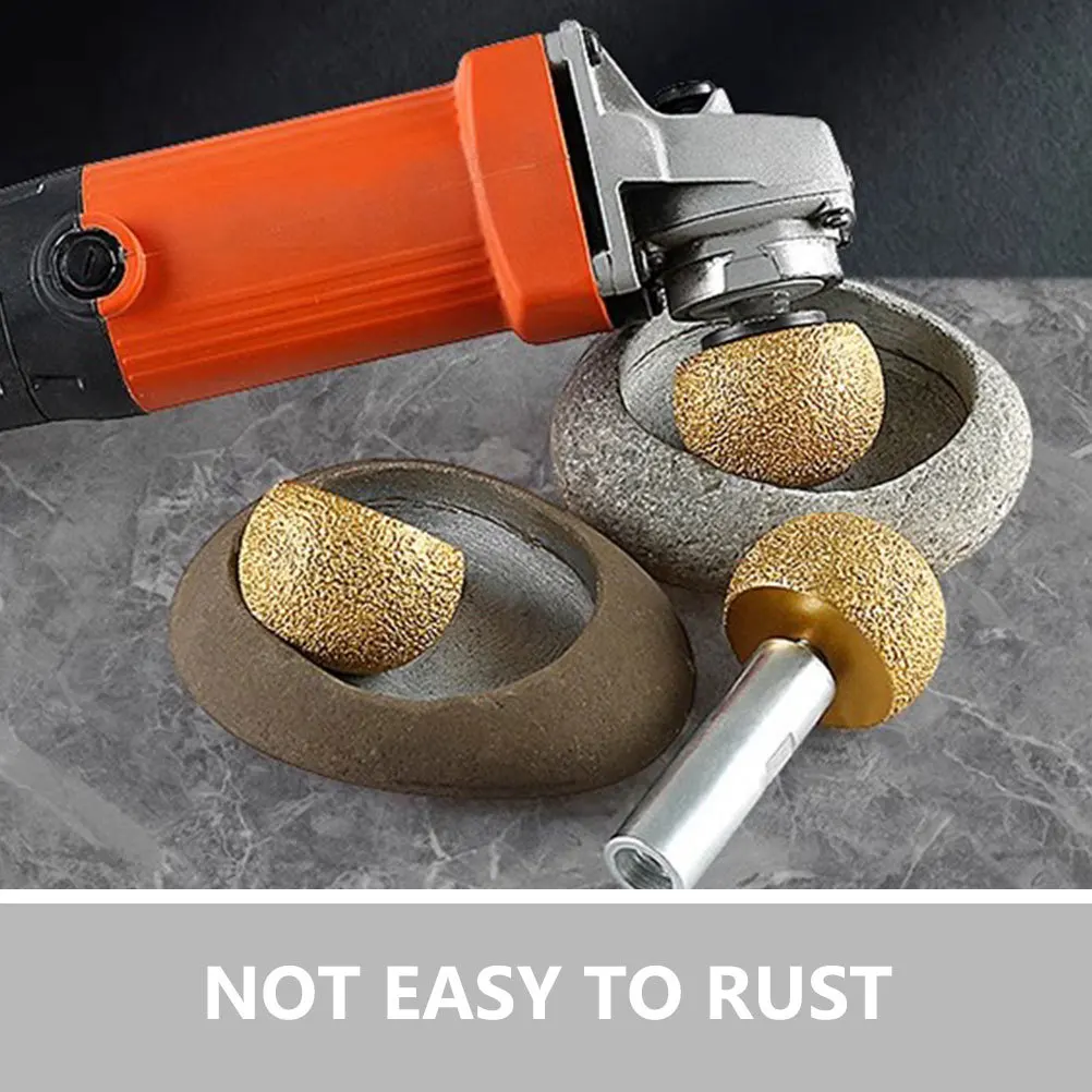 

Flower Pot Grinding Head Diamond Rotary Burr Tool DIY Carving Buffing Tool Planter Repair Grinding Head Angle Attachments