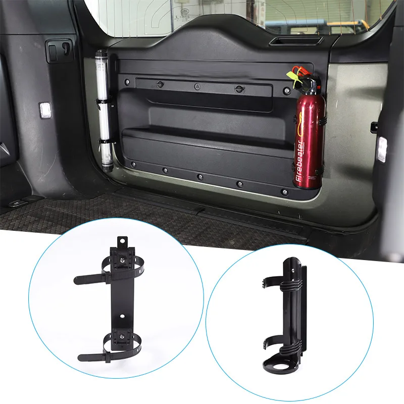 For Land Rover Defender 90 110 2020-2023 Car Tailgate Bracket Fire Extinguisher Multifunctional Fixing Bracket Car Accessories