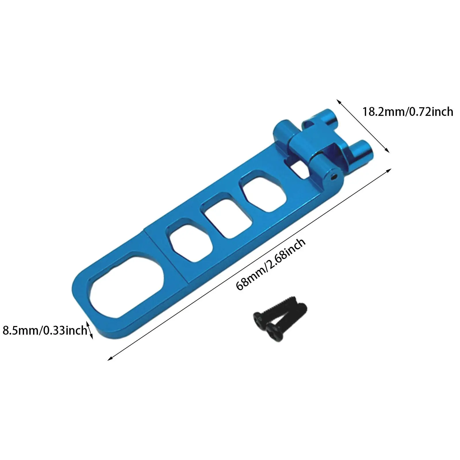 RC Battery Fixing Component Accessory Spare Parts RC Battery Mount Plate RC Car Parts for 16209 M162 1:16 Scale RC Truck Vehicle