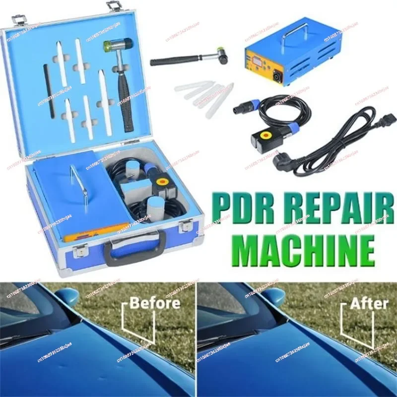 Electromagnetic induction dent repair instrument, car scratch-free paint dent repair tool