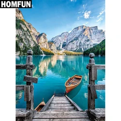 HOMFUN Full Square/Round Drill 5D DIY Diamond Painting