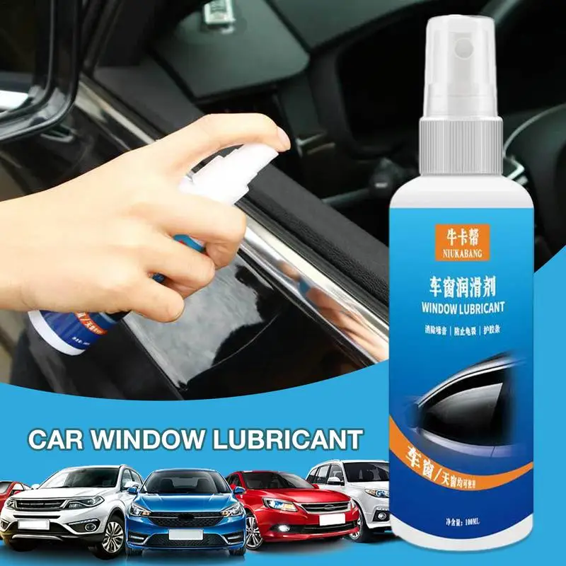 Lubrificanti per porte scorrevoli guarnizione per porte e finestre per auto lubrificanti Spray per porte e finestre per Garage lubrificanti multiuso a lunga durata 100ml