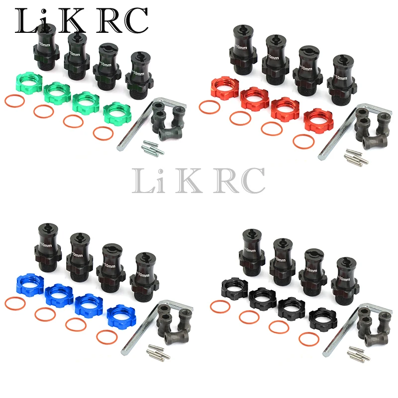 

Металлический Расширенный 17 мм переходник с шестигранной Ступицей Колеса для 1/10 косая 2WD 4X4 нержавеющий станок 2WD 4X4 Запчасти для модификации радиоуправляемых автомобилей