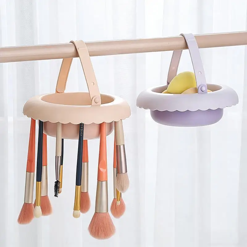 Silicone Washing Bowl Makeup Brush Cleaning Box Makeup Egg Drying Tool Set Powder Puff Washer Sponge Storage