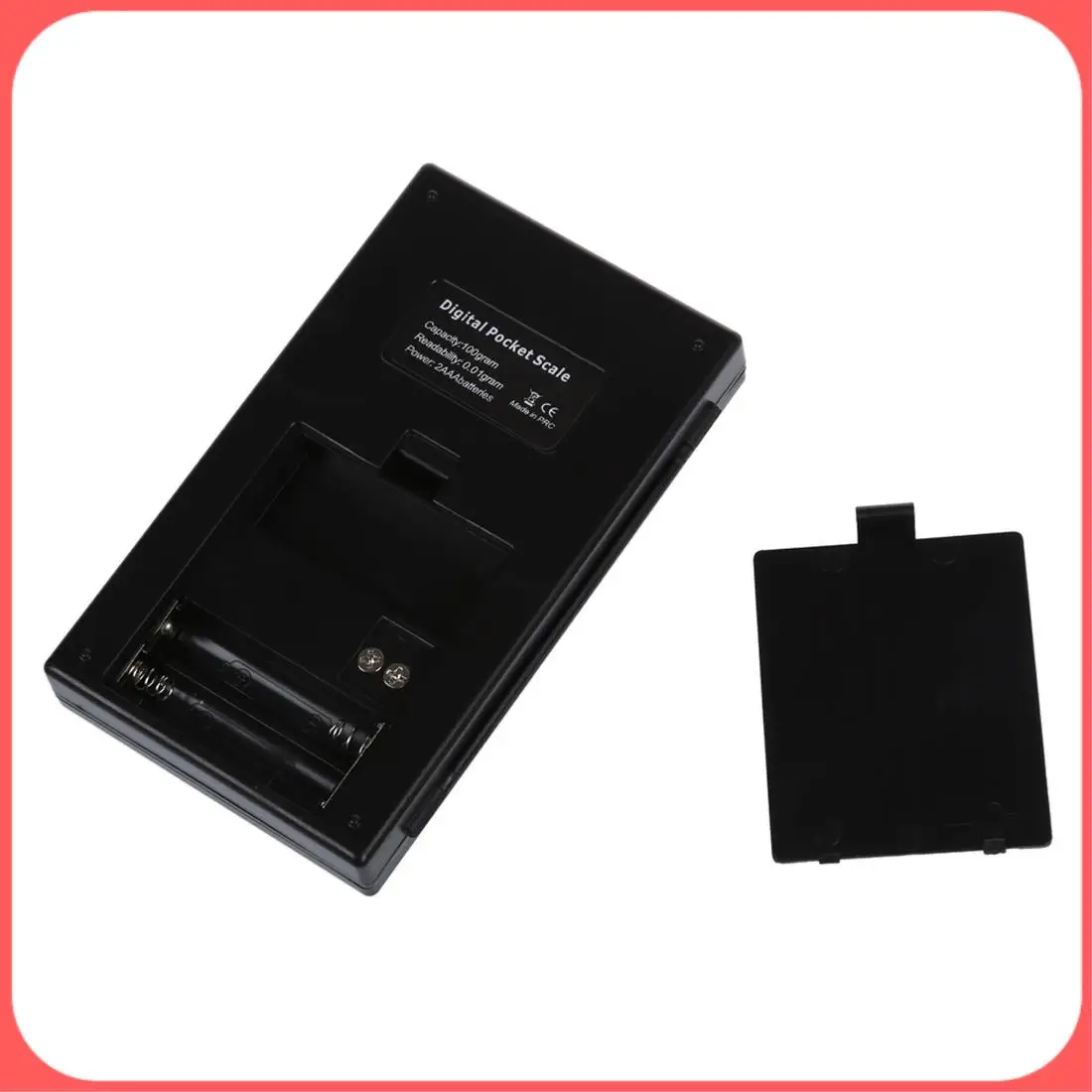 

AA89-100G X 0.01G Mini LCD Digital Portable Pocket Jewellery Jewelry Gold Diamond Gram Weighing Scale Black
