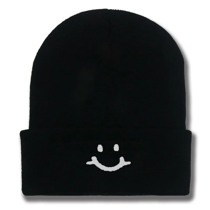 Topi Wol Warna Solid Musim Dingin Anime Pokemon Ditto untuk Pria Wanita Topi Hangat dan Dingin Hadiah Topi Rajut Bordir Mode Hip-Hop