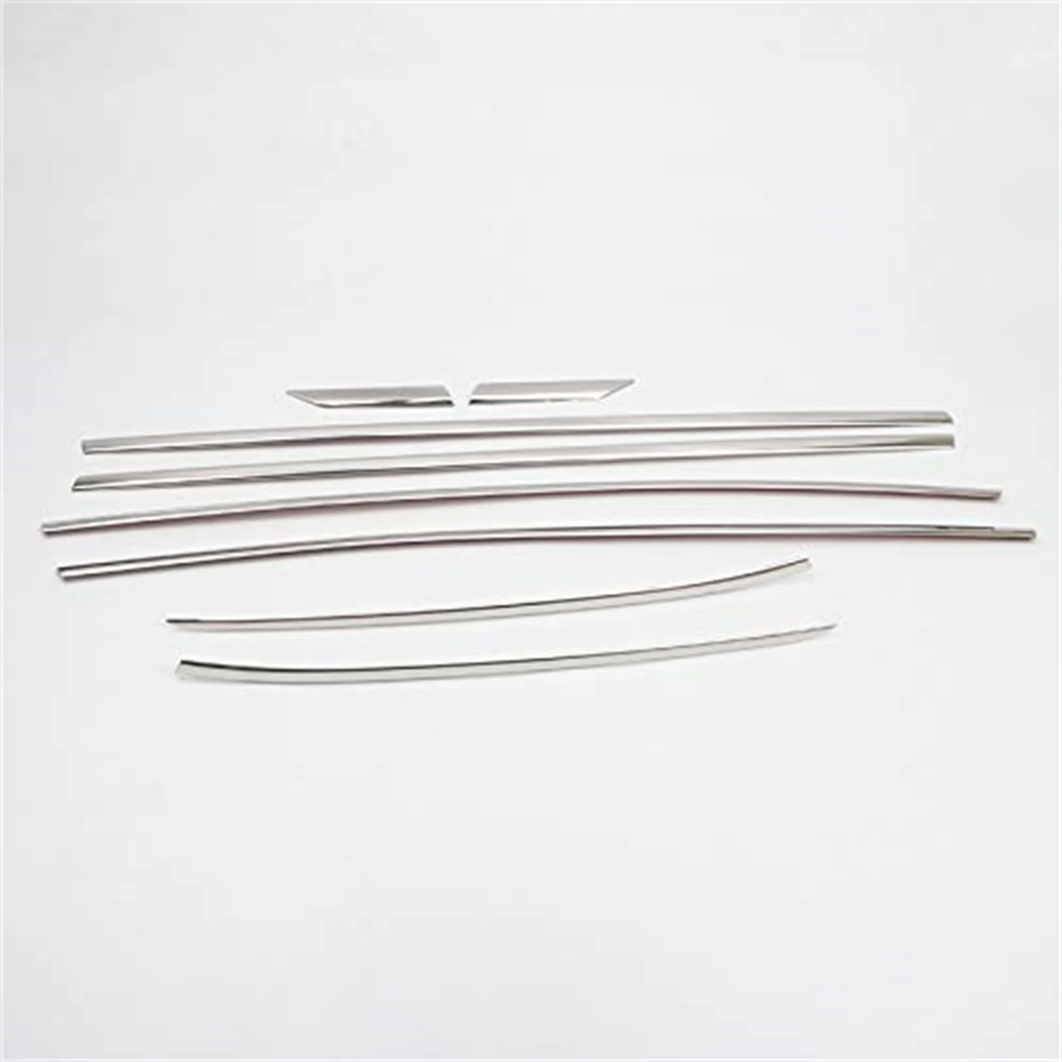 For Peugeot 3008 GT 2017 2018-2022 Stainless Steel Bottom Window Sill Trims Decoration Cover Car Accessories 8pcs