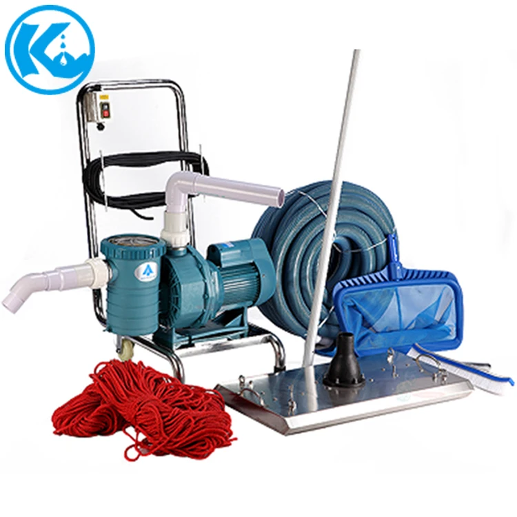 مجموعة كاملة من مكنسة حمام السباحة الكهربائية لتنظيف حمام السباحة