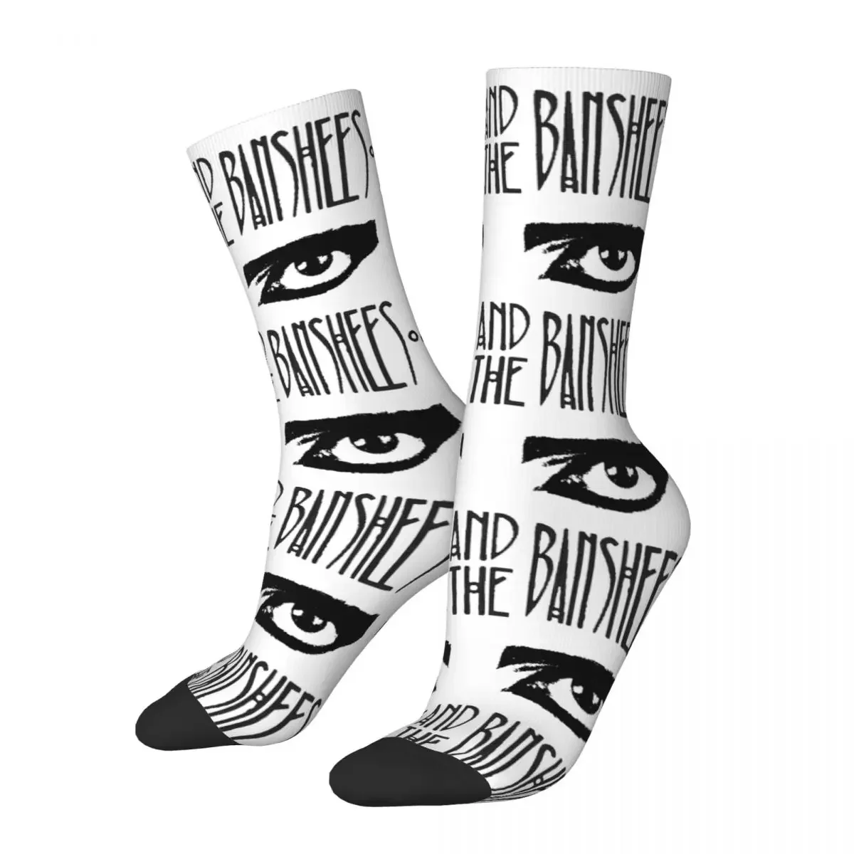 Winter Warm Retro Men's Women's Siouxsie And The Banshees Punk Rock Band Socks Non-slip Middle Tube Socks