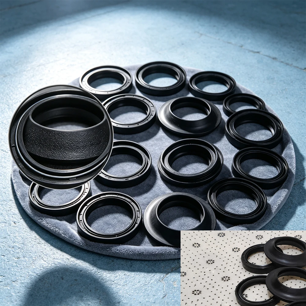 4/8/16pc 38x50x8 38*50 Front Fork Oil Seal Dust Seal For YAMAHA FZR600 FZR 600 FZR600H FZR600N FZR600M XJ700 XV750 XV 750 XJ 700