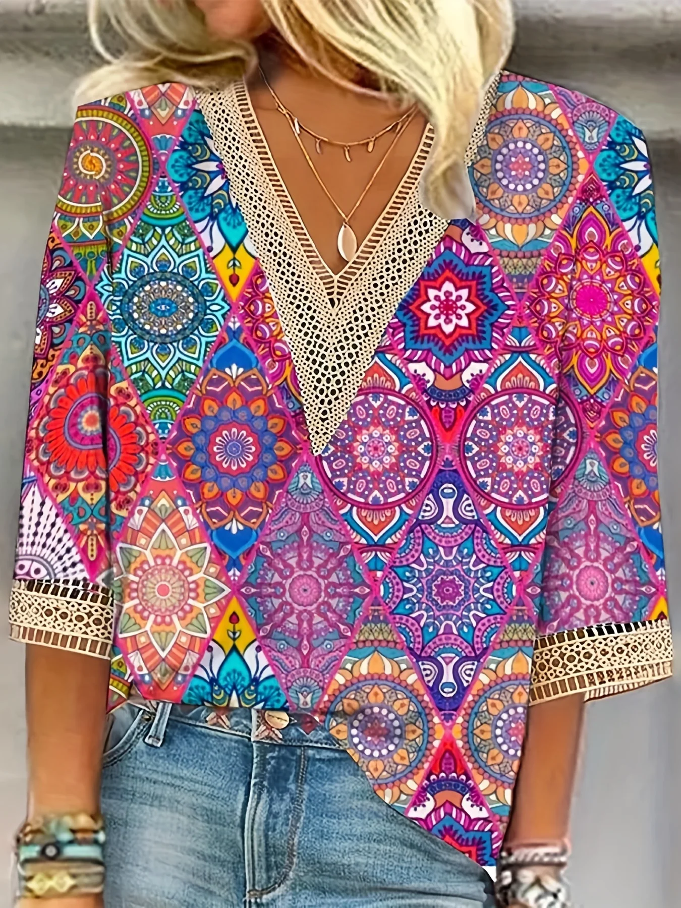 Plus Size Temperament Luźna koszula damska Moda Casual Bluzka Elegancka koszula damska z długim rękawem Wakacyjny top weekendowy