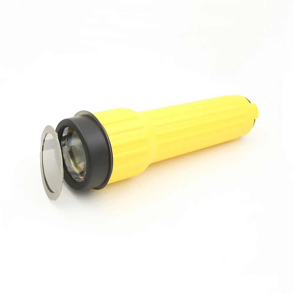 Tempered Glass Inspection Flashlight, Fast Identification Detector Lamp for Distinguishing Tempered Glass from Ordinary Glass