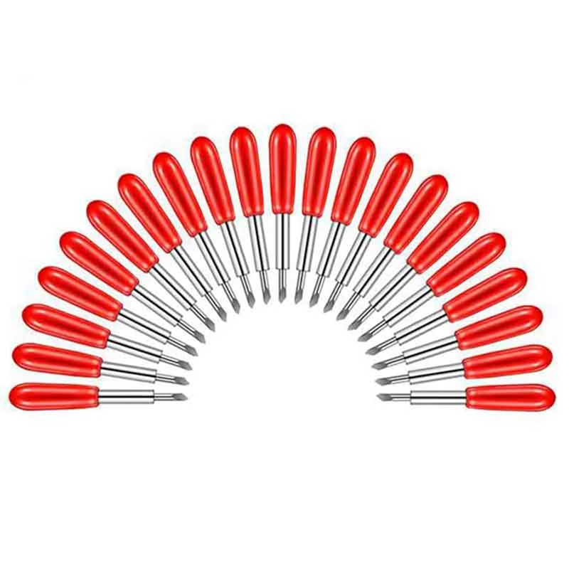 

200Pcs 45 Degree For Roland Cutting Plotter Vinyl Cutter Knife Blade Blade High Hardness Tungsten Carbide Machine Tool Retail